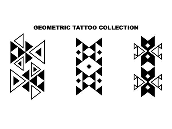 I will draw geometric tattoo design in my style