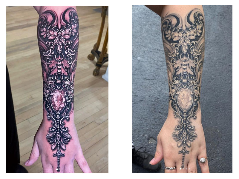 I will make customized amazing 3D/2D ornamental tattoo design - Tattoo Ideas